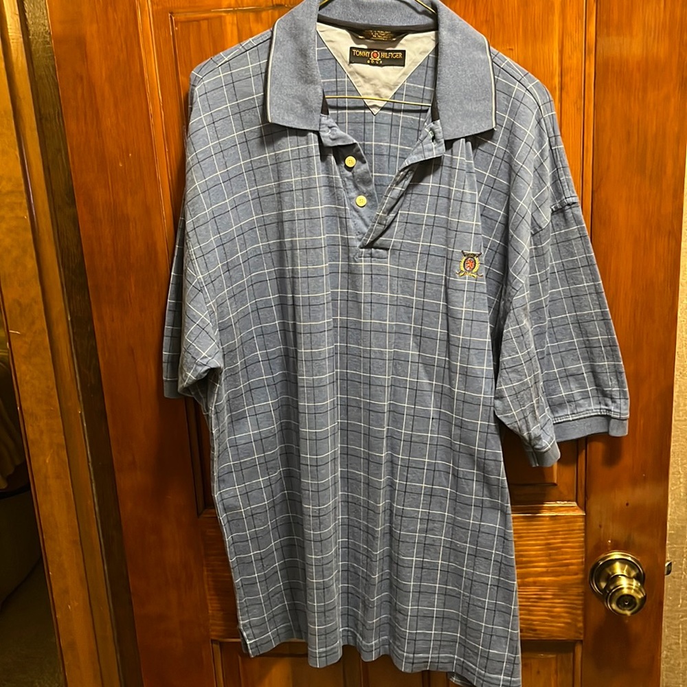 Tommy Hilfiger Golf Polo Shirt Mens Large. EUC